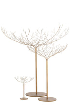 J-Line decoratie Boom - metaal - goud - large