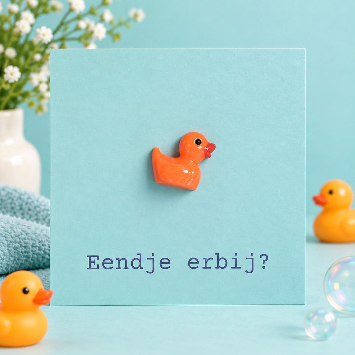 Cadeaukaartje Eendje erbij?