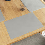 Eettafelmatten – Geribbeld Katoen – Set van 6 (48x32 cm)
