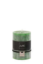 J-Line cilinderkaars - lichtgroen - medium - 39U