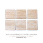 Travertine dienblad rechthoek S 10x25cm