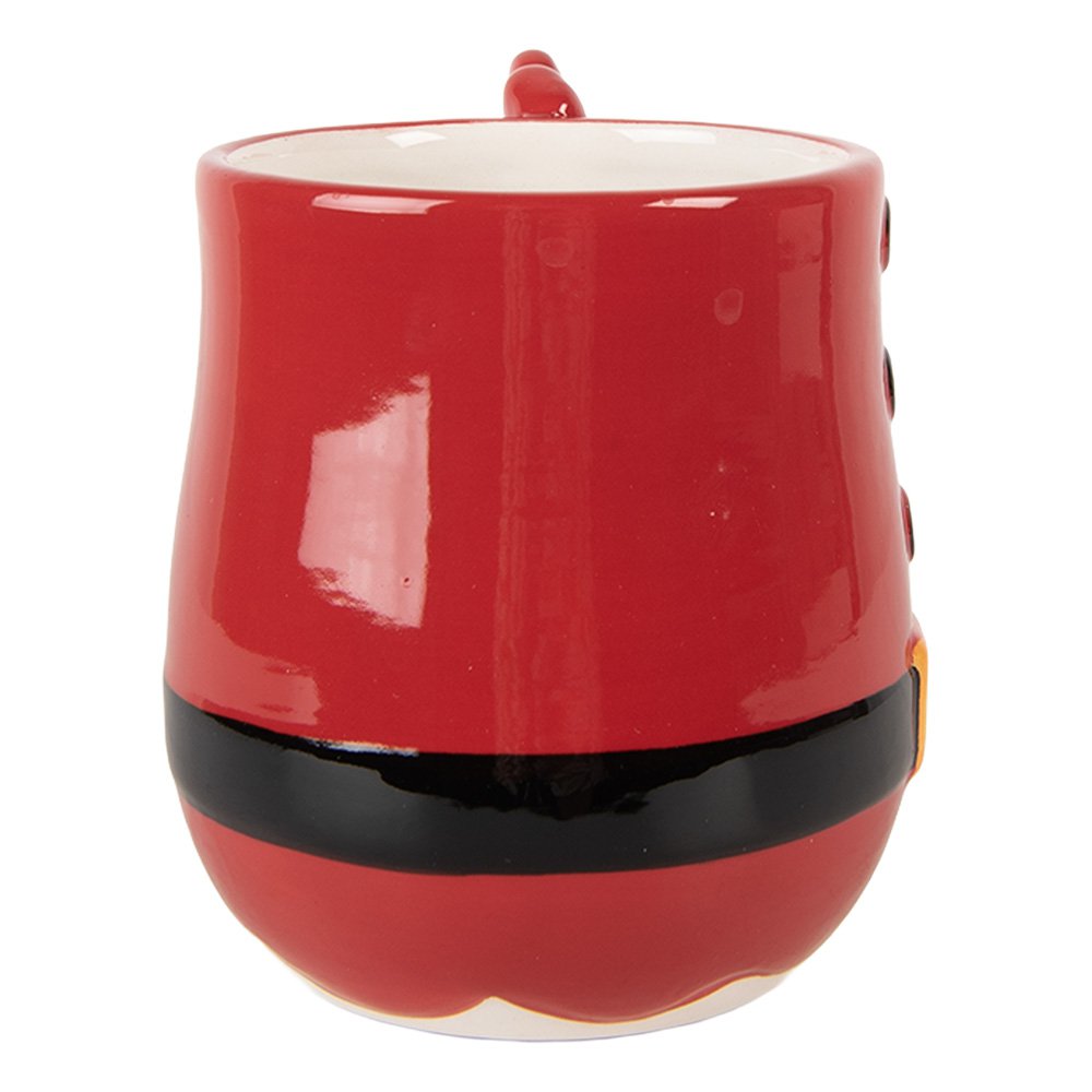 Mok Kerstman 400 ml Rood Keramiek
