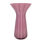 Vaas Ø 14x23 cm Roze Glas