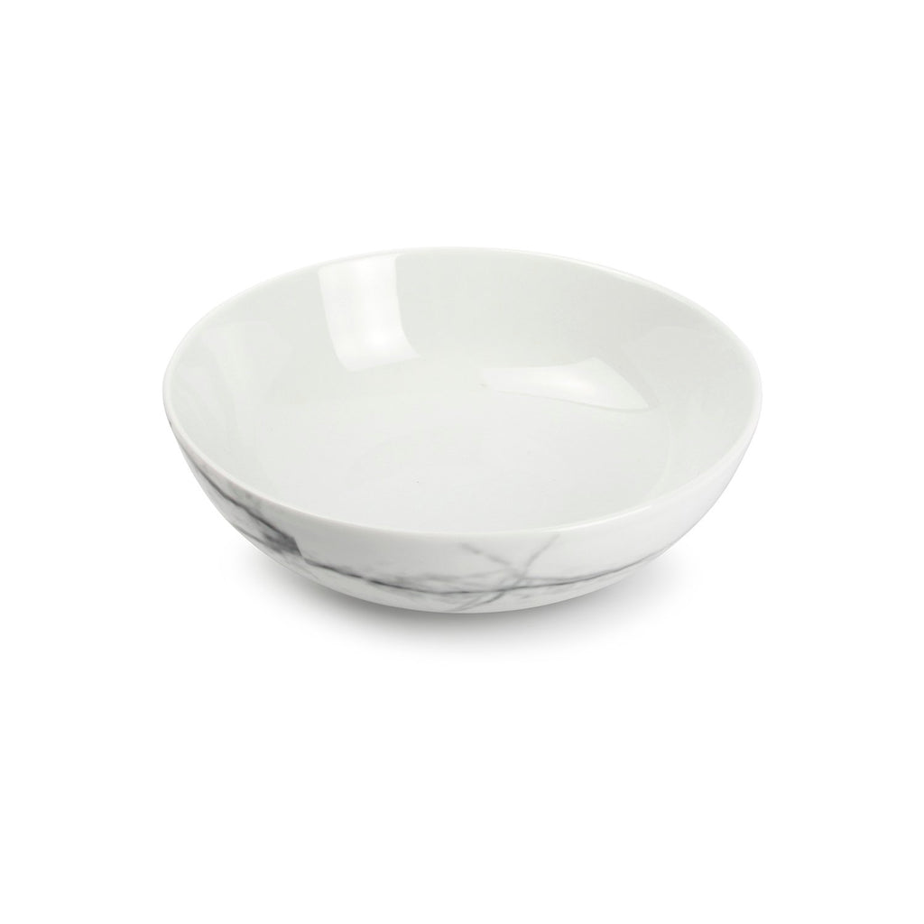 Kom 18xH6cm marmer Steen - Set van 4