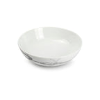 Kom 18xH6cm marmer Steen - Set van 4