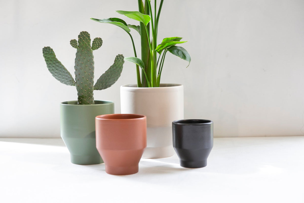 Landpot mat grijs