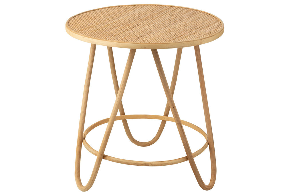 J-Line bijzettafel Balia - rotan - naturel - large