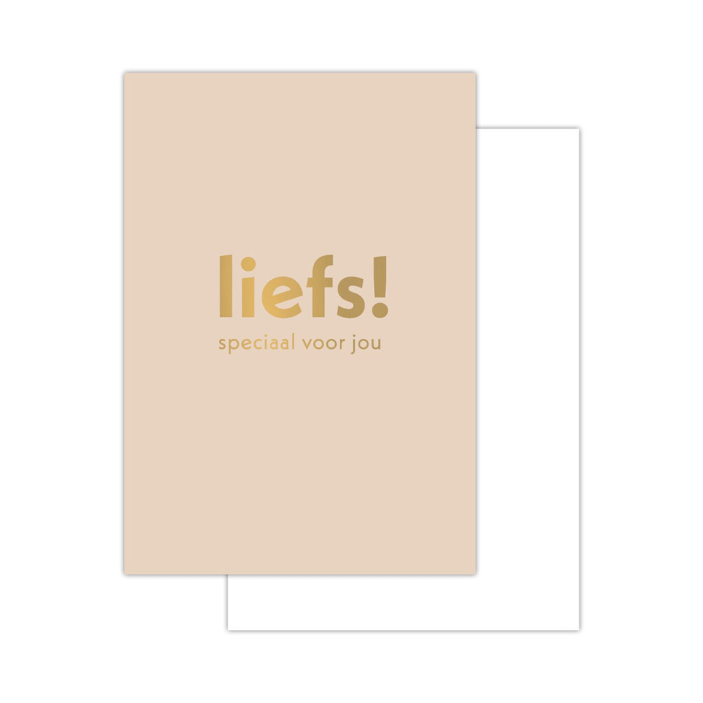 Basics text minikaartjes - Mix 30 stuks - natural