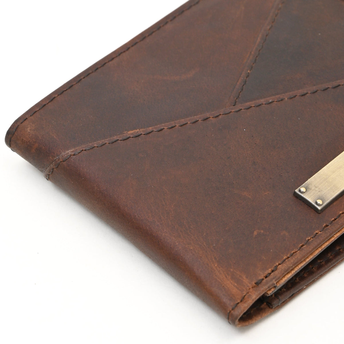 Premium bruin lederen portemonnee – Slank en functioneel ontwerp