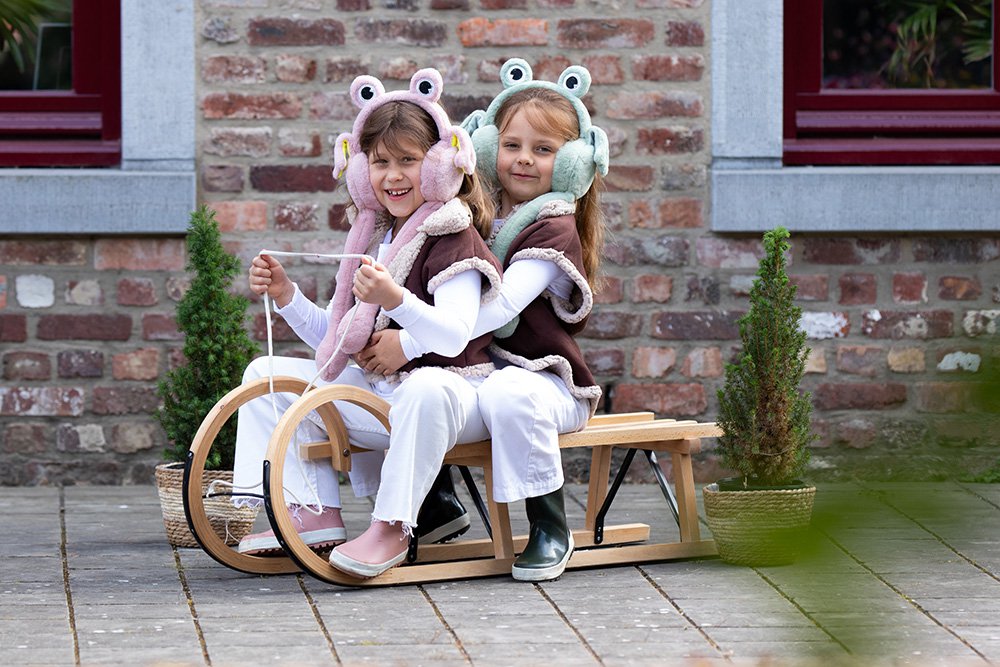 Oorwarmers Kinderen one size Roze Polyester