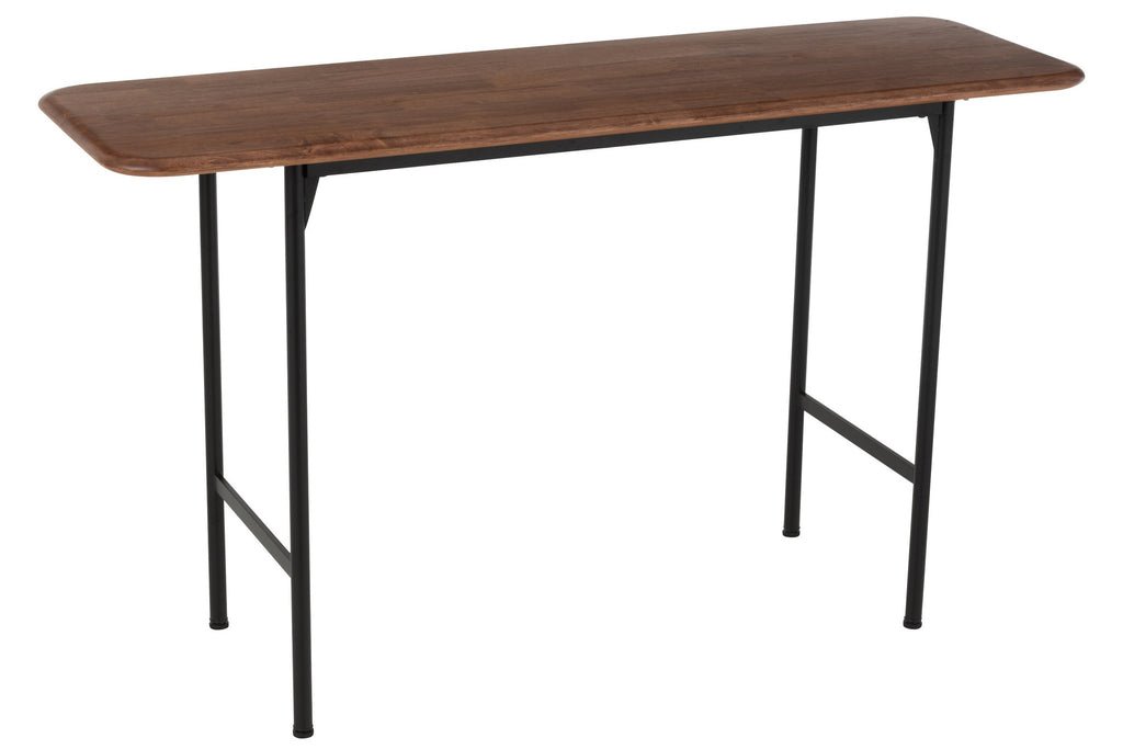 J-Line console Neo - rubber - naturel/zwart