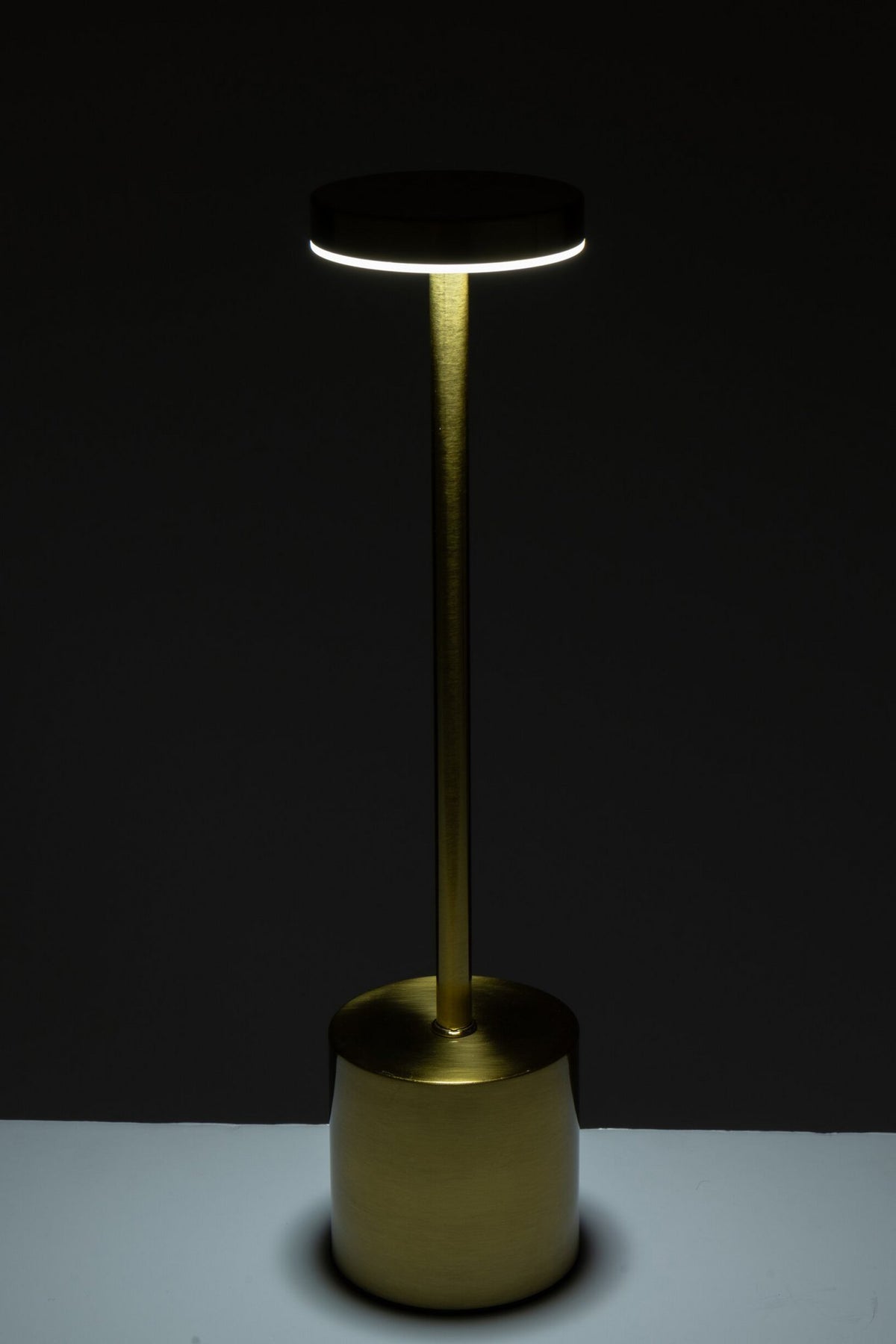 J-Line Tafellamp - stof - goud