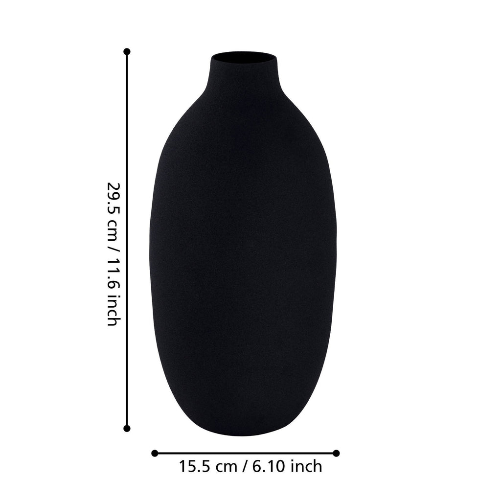 Vaas Ozamis Zwart 30x16cm