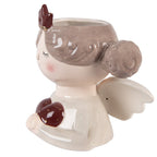 Bloempot Engel 17x14x17 cm Beige Keramiek