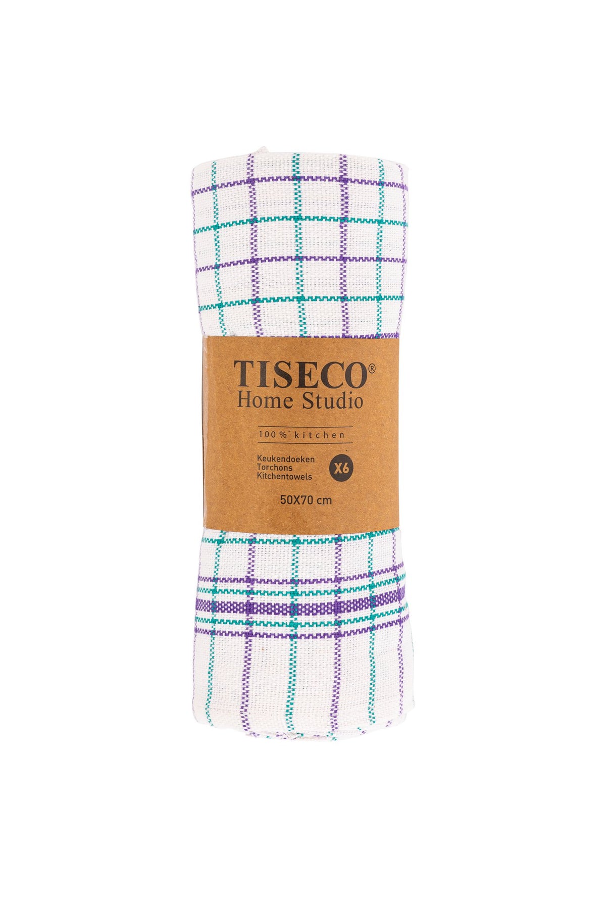 Kitchen towel Roll - SET/6 - 50x70 cm