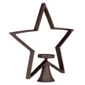 Candlestick Mukayle Brown 41x10x42 cm