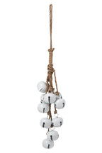 J-Line hanglamp ronde klok - ijzer - wit
