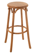 J-Line barkruk Ali - hout - naturel