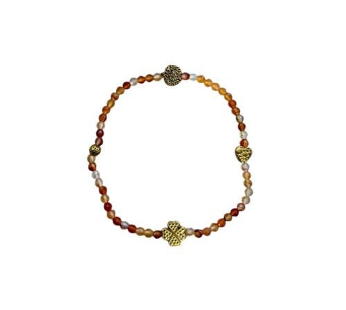 Dames armband Agaat 3 mm