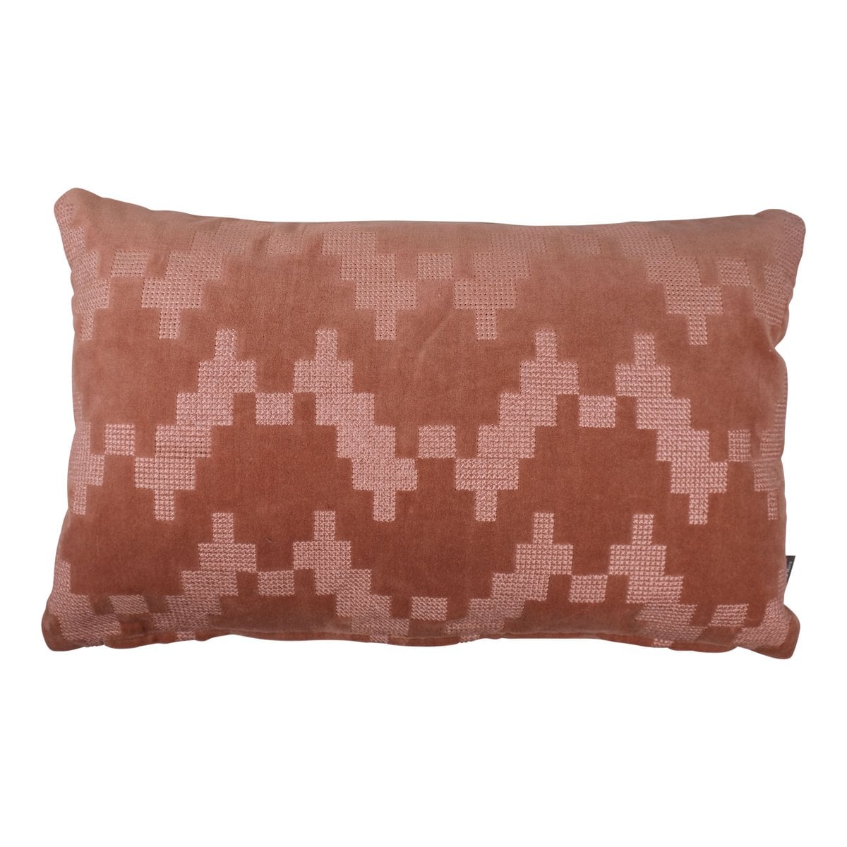 Twisted Brooklyn kussen roze 30x50cm