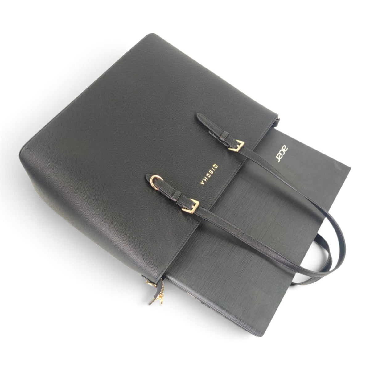 Tas J&W Bags 6937a zwart-goud