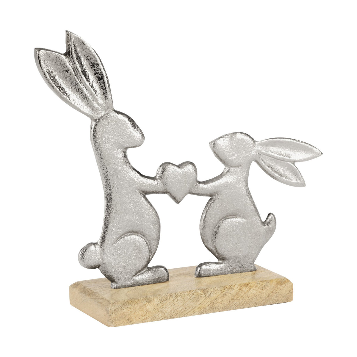 Ornament Amoatsy Zilver 24x7x21 cm