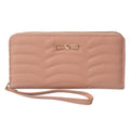 Portemonnee 19x10 cm Roze Kunstleer