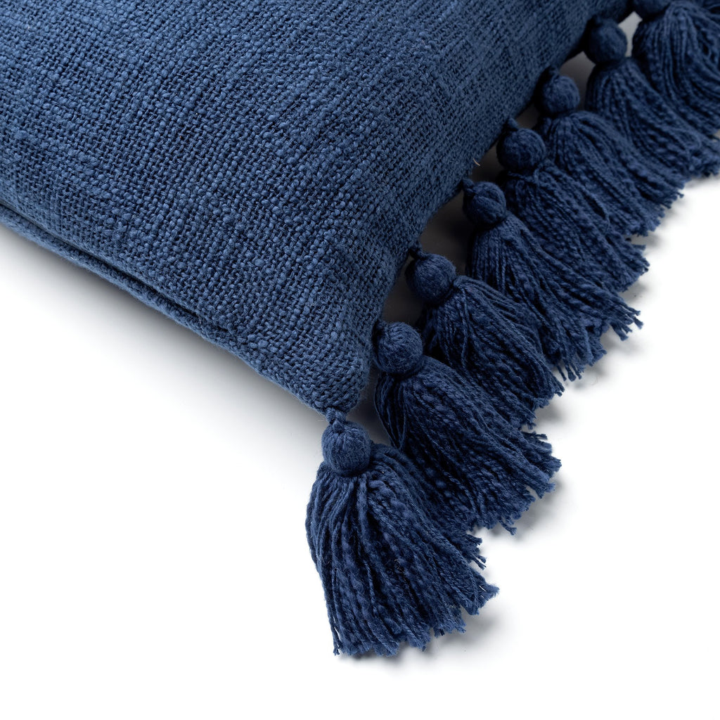 Dutch Decor Ruby - Cushion Cotton 45x45 cm Insignia Blue - Blue - Blauw