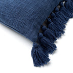 Dutch Decor Ruby - Cushion Cotton 45x45 cm Insignia Blue - Blue - Blauw