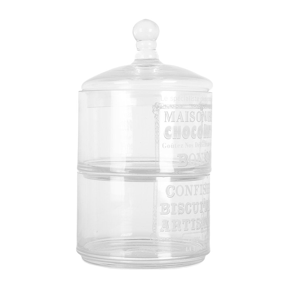 Voorraadpot Ø 17x30 cm Transparant Glas
