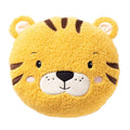 Tijger - Kussen 30 cm - Rond - Geel