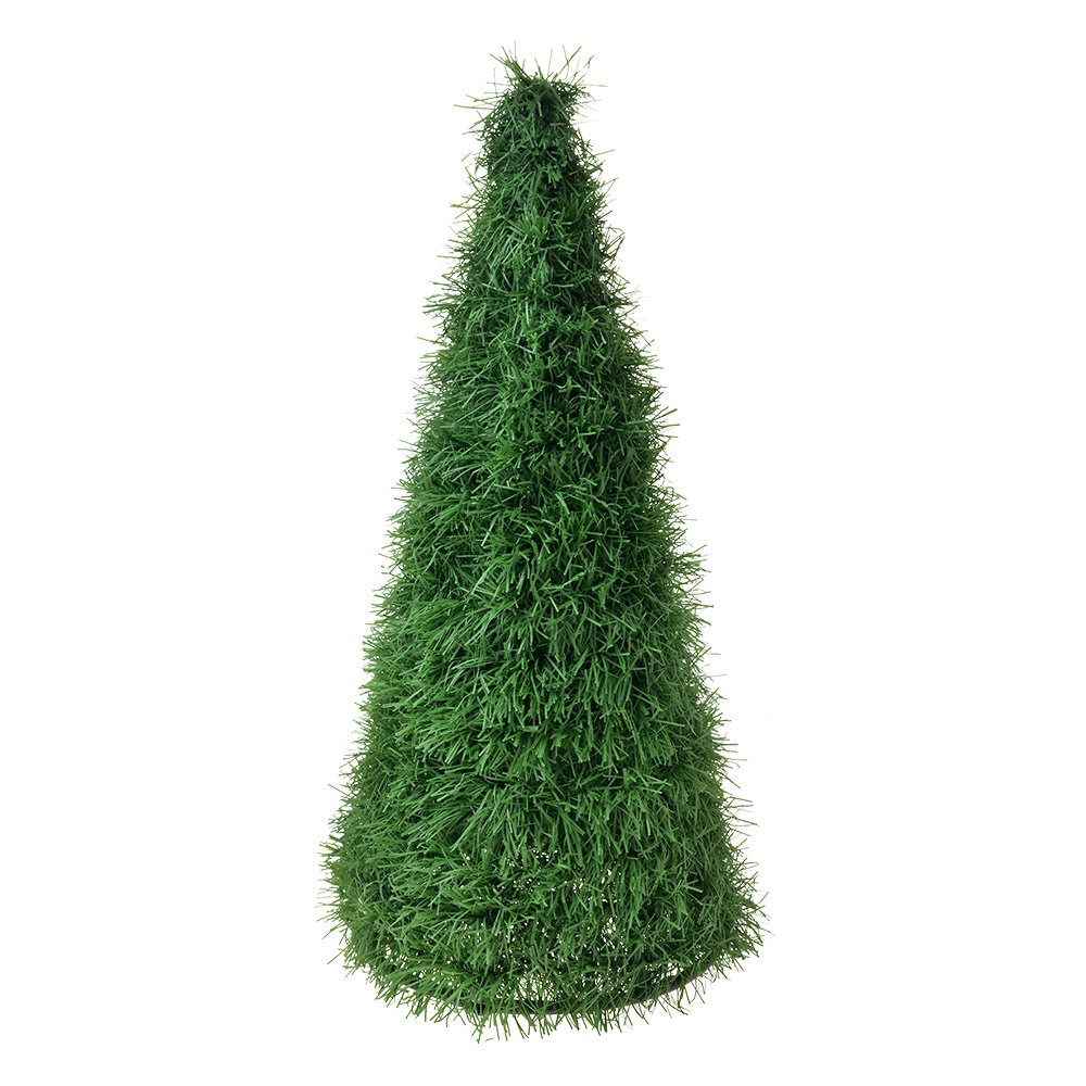 Kerstdecoratie Kerstboom Ø 21x50 cm Groen Kunststof