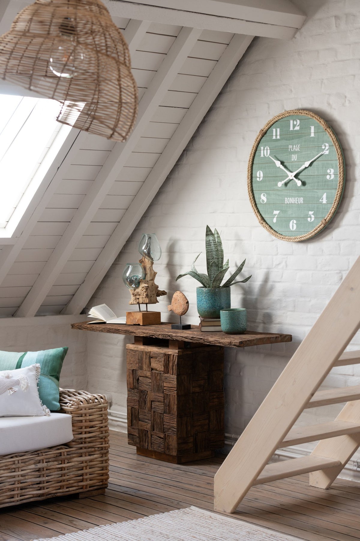 J-Line Console Woody Hout Naturel