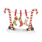 Kerstdecoratie Beeld Zuurstok 32x10x25 cm Rood Kunststof