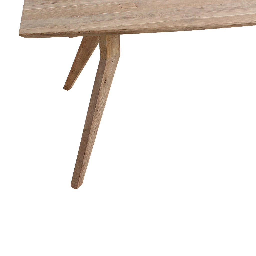 Studio teak rectangular table
