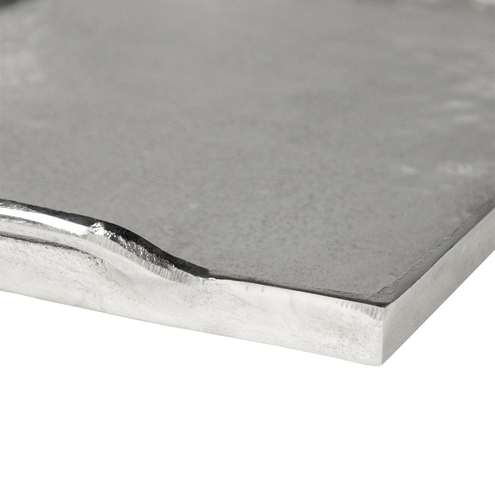 Dienblad silver look 40x27cm
