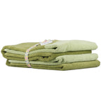 Badhanddoek 70x140cm pistachegroen Pixie - Set van 2
