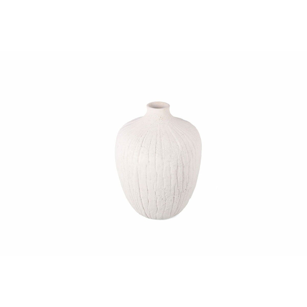 Vaas 20xH26,5cm beige Avo