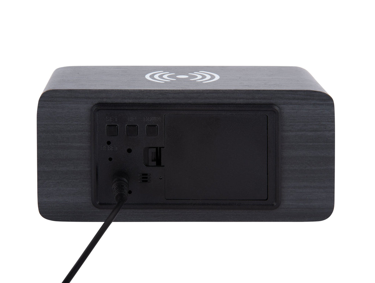 Wekkerblok met LED voor telefoonoplader