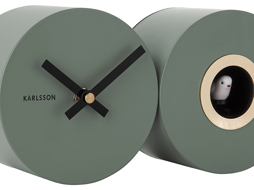Wandklok Duo Koekoek