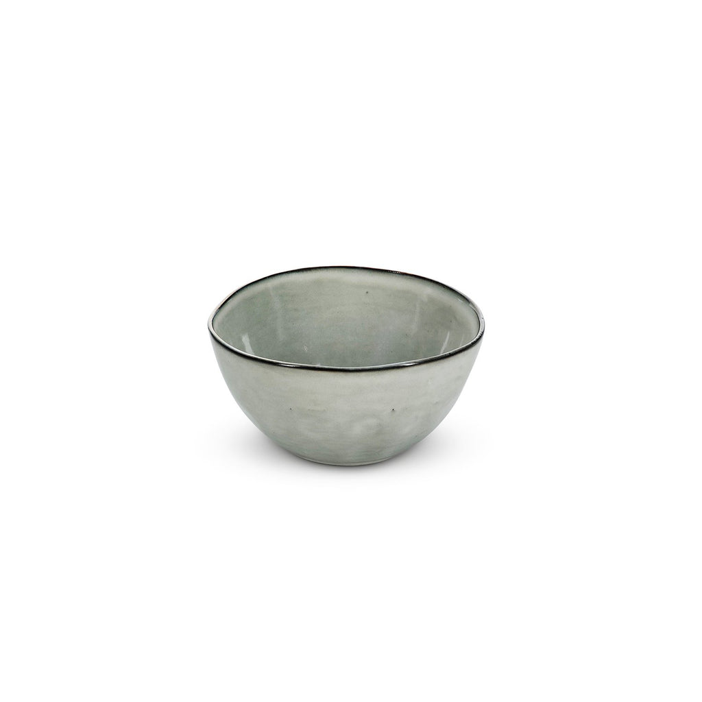 Kom 18,5xh9cm groene ambachtsman