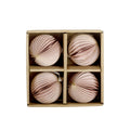 Kerstbal Matanao Roze 7 cm