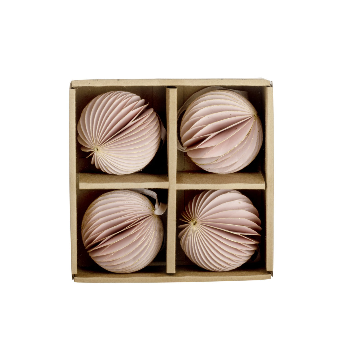 Kerstbal Matanao Roze 7 cm