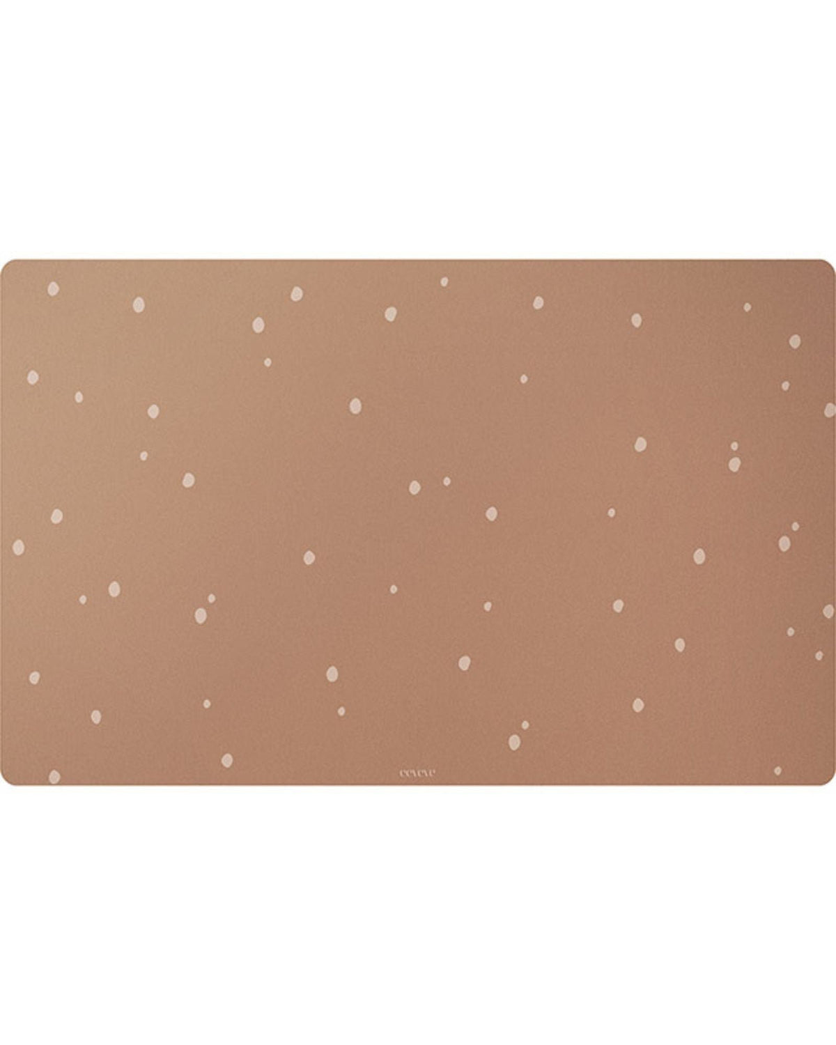 Dots - kaneel - deskmat