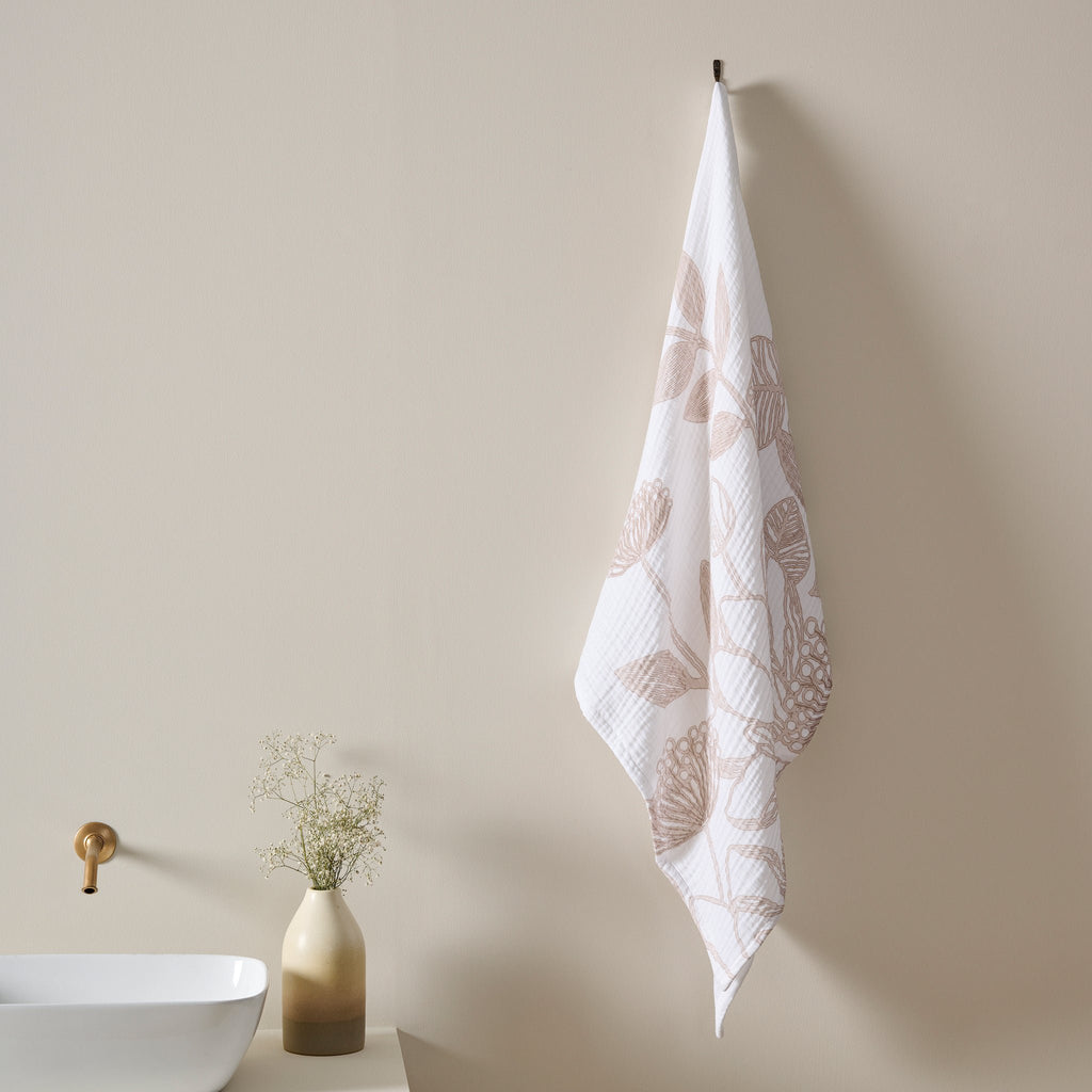 Katoenen gaasdoek - sneldrogend en absorberend