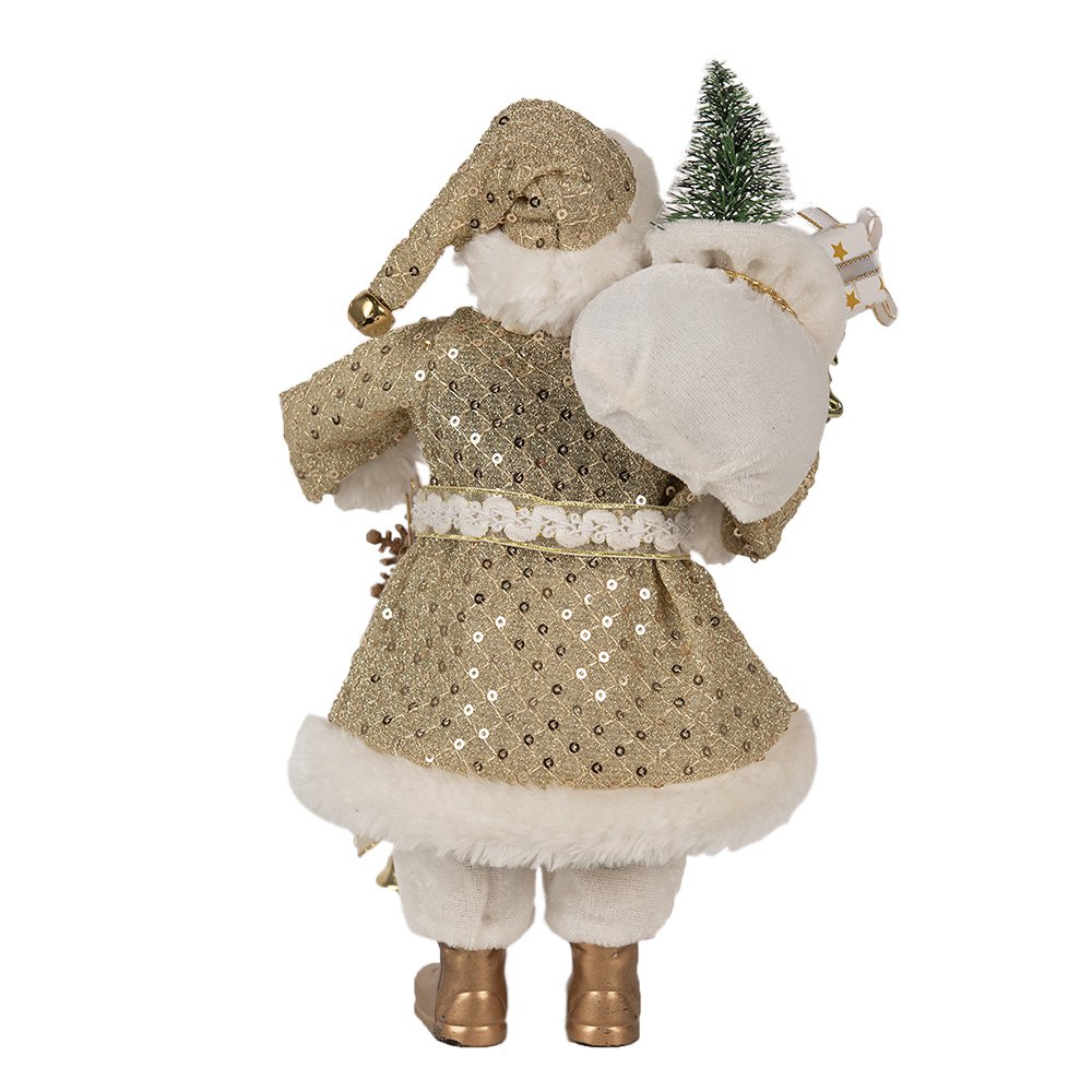Decoratie kerstman 17x10x27 cm