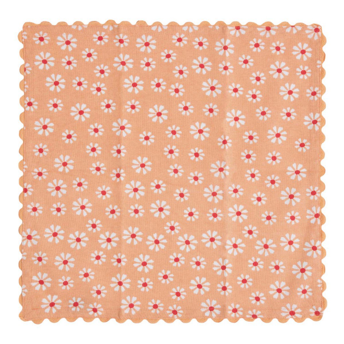 Daisy bloemen servet mix kleuren 40x40 (set van 3)