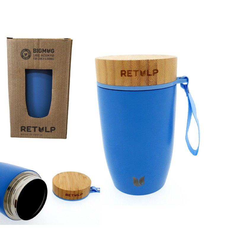 Retulp Foodpod Lunchcontainer 500ml Blue