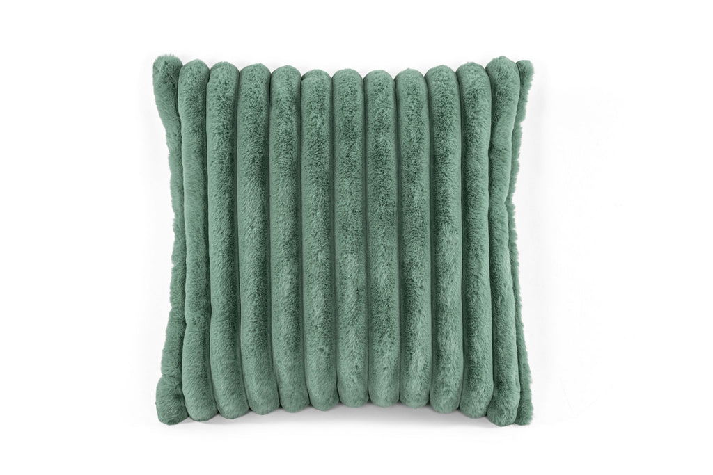 Cushion (filled) Bubble rabbit fur - 45x45cm