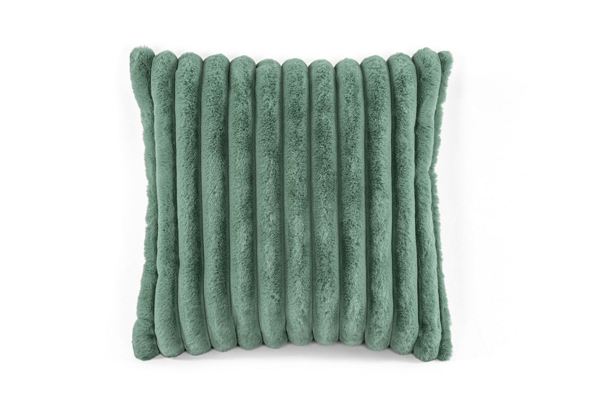 Cushion (filled) Bubble rabbit fur - 45x45cm